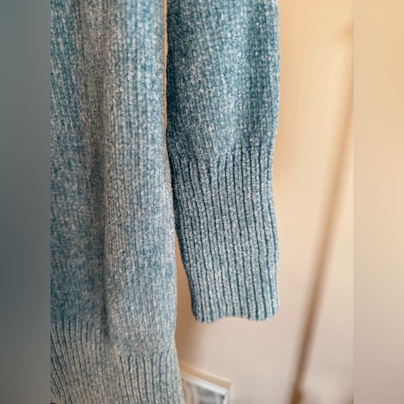 NWT WHBM chenille tunic Size Medium color winter teal marl - Picture 5 of 7
